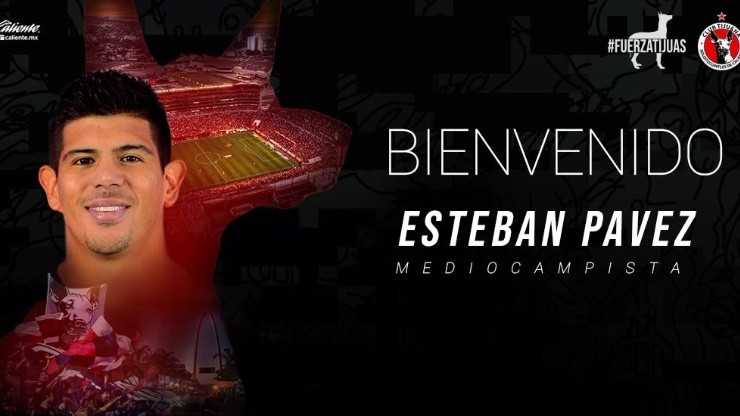 Tijuana sumó a Esteban Pavez