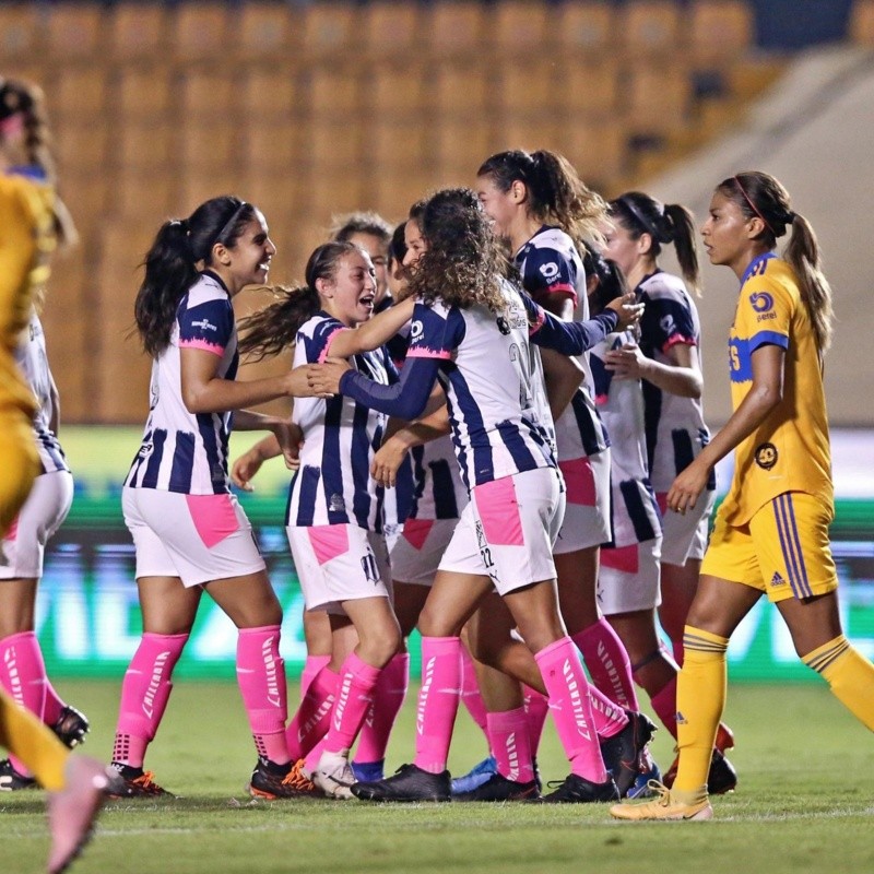 Las Rayadas se quedaron con el Clásico Regio ante Tigres con dos golazos