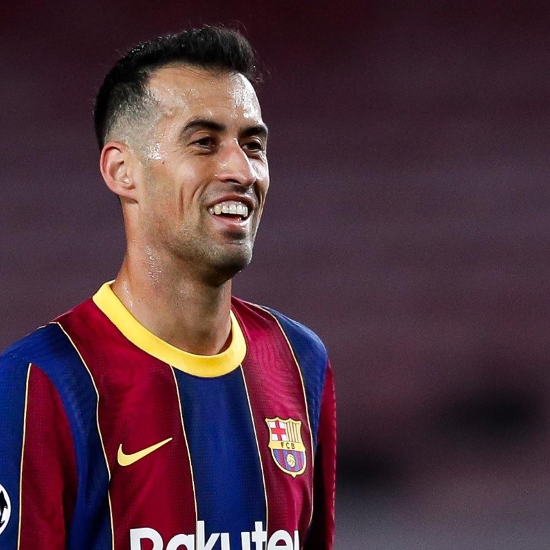 Se lesionó Busquets y hay preocupación en Barcelona