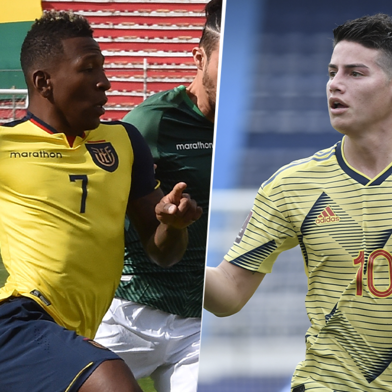 HOY Ecuador vs. Colombia: cómo, cuándo y dónde VER EN VIVO el duelo por Eliminatorias Qatar 2022