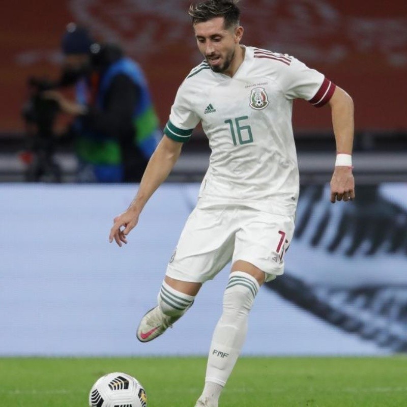 Puso en duda su participación: Héctor Herrera no jugaría ante Japón