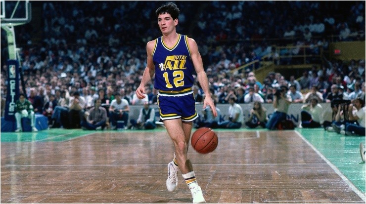 Stockton played for 19 seasons. (Getty)
