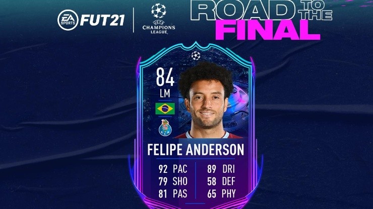 Como completar el SBC de Felipe Anderson RTTF en el Ultimate Team del FIFA 21