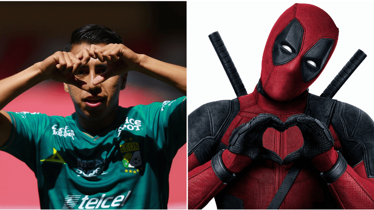 León le dio a Deadpool la bienvenida al futbol