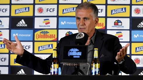 Carlos Queiroz, director técnico de la Selección Colombia.