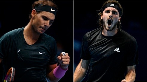 Rafael Nadal e Stefanos Tsitsipas fazem confronto decisivo nesta quinta-feira (19), pelo ATP Finals