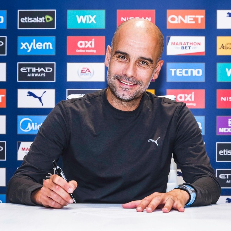 Oficial: Guardiola sigue en el Manchester City hasta 2023