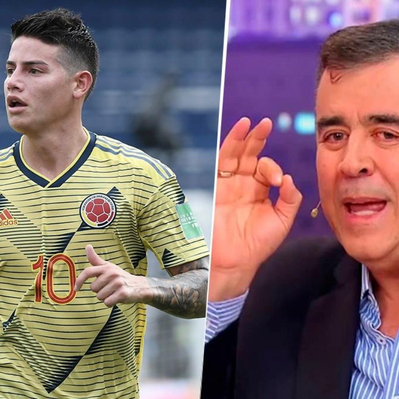 Javier Hernández Bonnet se defendió luego de que James lo tildara de "calumniador"