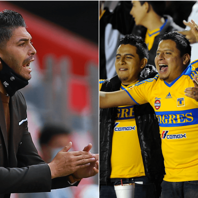 Carlos Morales volvió a calentar la previa del Tigres vs. Toluca