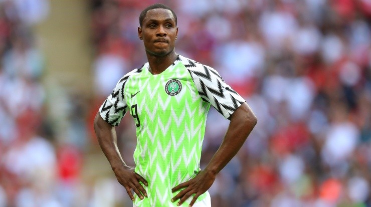 Odion Ighalo of Nigeria during the International Friendly match between England and Nigeria. (Getty)