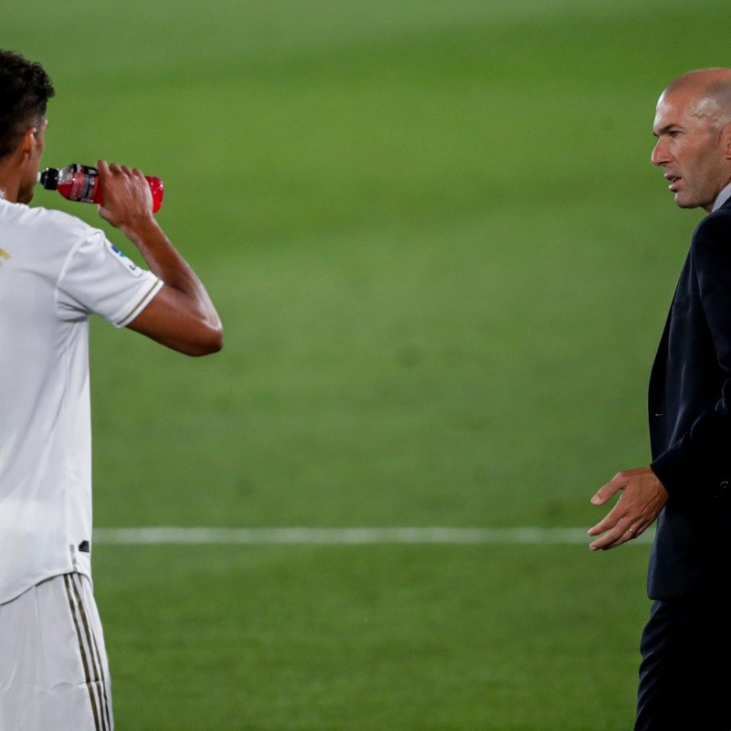 Para Zidane, Varane es intransferible: "La posición del club y la mía son claras"