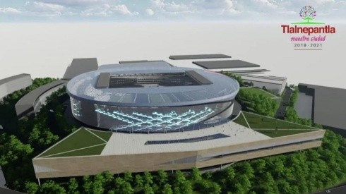 Así será el estadio construido en Tlanepantla.