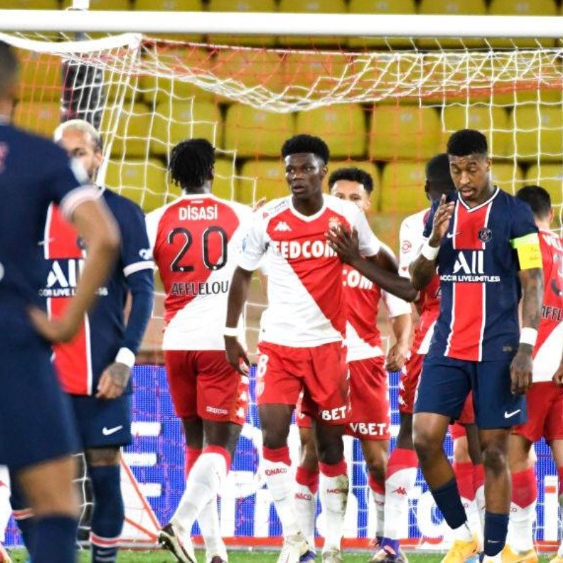 Ayuden a Mbappé: PSG ganaba 2-0, entró Fabregas y Mónaco lo remontó