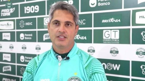 Rodrigo Santana busca 'desculpa' para derrota do Coritiba