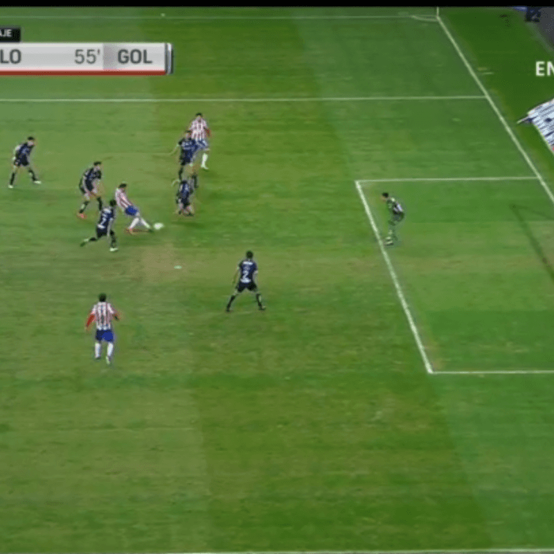 VIDEO: Jesús Angulo convirtió el gol de la victoria de Chivas ante Necaxa