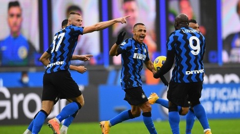 Alexis Sánchez y Lukaku lo empataron para el Inter en tres minutos