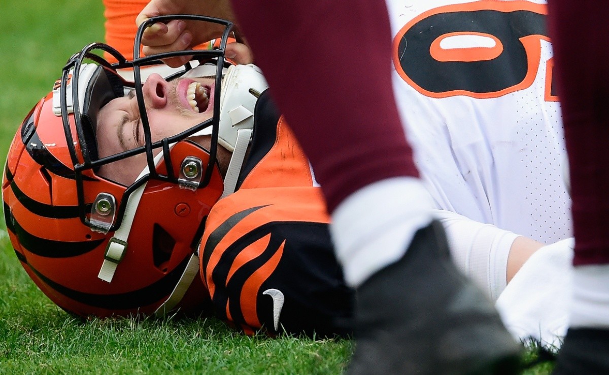 Burrow abandona práctica de Bengals tras lesión de pantorrilla