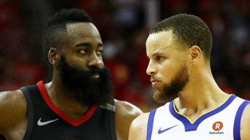 James Harden y Stephen Curry