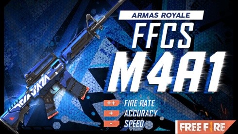 La nueva skin de la M4A1 llega a Free Fire ¡Mejor rango y precisión!
