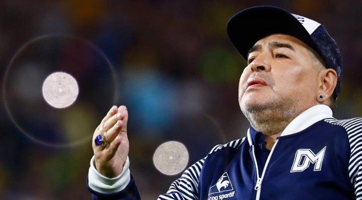 Maradona havia feito uma cirurgia cerebral recentemente - Foto: Getty Images.