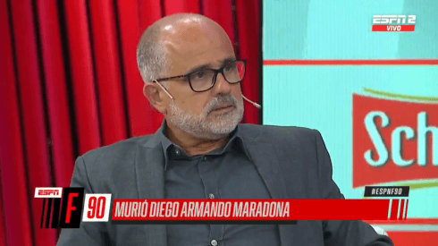Arcucci, sobre la partida de Maradona: "No doy la noticia, no la puedo dar"