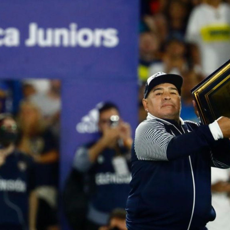 El mensaje de Boca para Maradona: "Eternas gracias, eterno Diego"