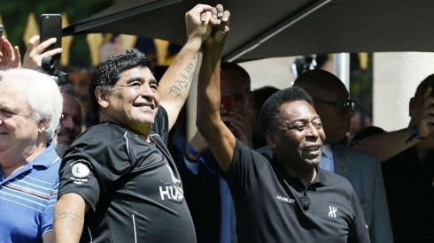 Pelé despidió a Maradona: "Algún día patearemos una pelota juntos en el cielo"