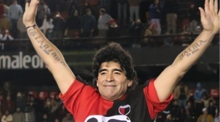 En Santa Fe, Maradona se puso la de Colón (Getty Images)