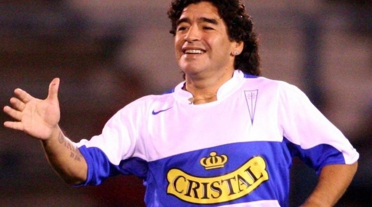 Maradona con la de Universidad Católica