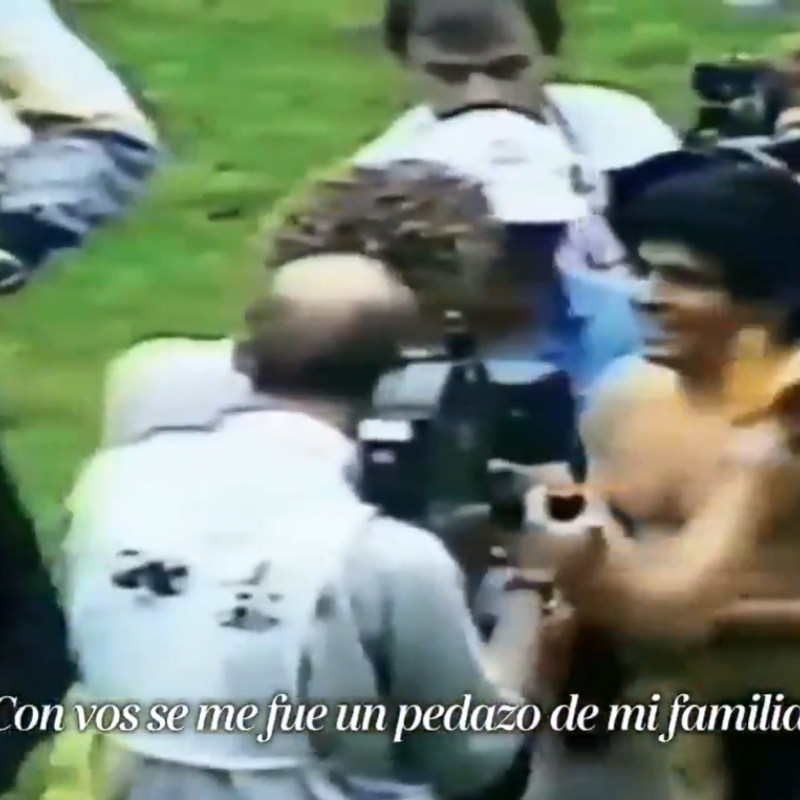 Nudo en la garganta: el video que la Selección Argentina subió para despedir a Maradona