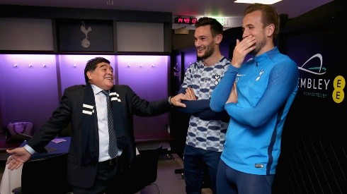 Video: Tottenham recordó el consejo que Maradona le dio a Harry Kane