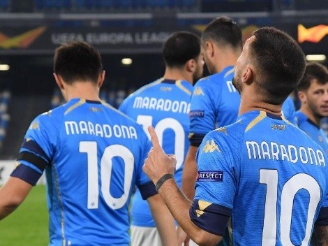 El mejor tributo para Maradona: Napoli ganó por la Europa League