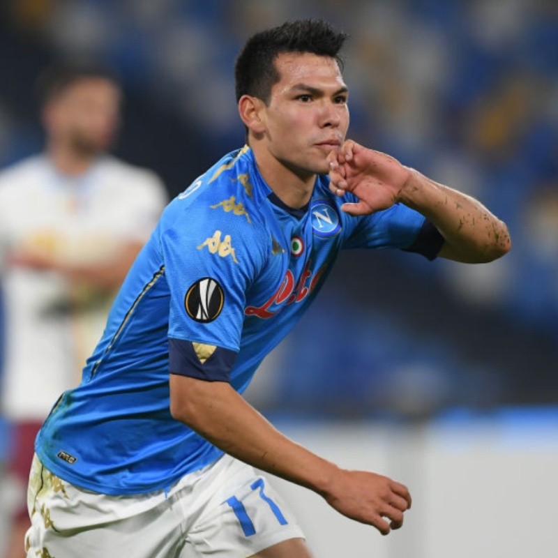 "Maradona es un Dios en Napoli": Chucky Lozano tras el partido