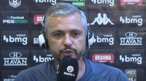 Alexandre Grasseli demonstra confiança em classificação do Vasco após empate