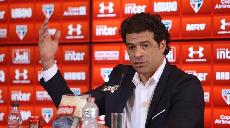 Dirigente havia ficado irritado com o ocorrido - Foto: Rubens Chiri/São Paulo FC.