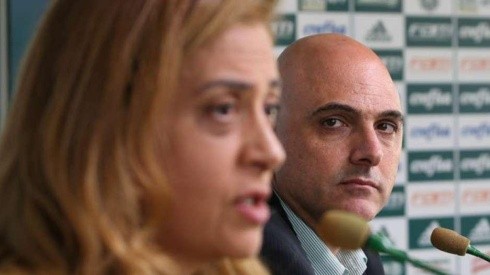 Confraternização de Leila não caiu bem para a oposição - Foto: Cesar Greco/Palmeiras.