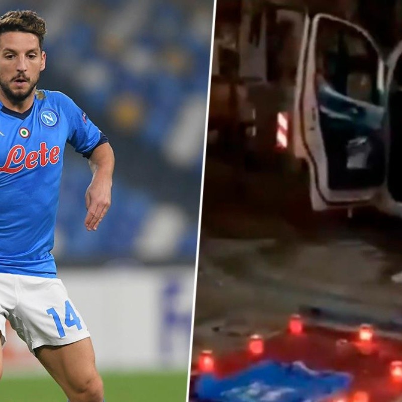 Video: Mertens y su sentido homenaje a Maradona en Nápoles