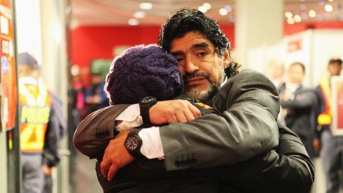Dalma Maradona le dejó mensaje a Diego Maradona.