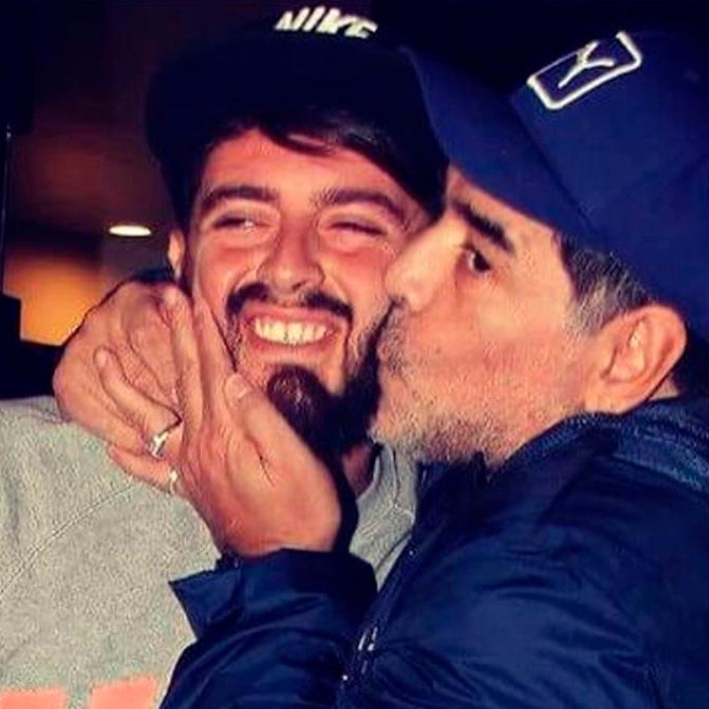 Conmovedora despedida de Diego Maradona Junior: "Venime a buscar vos cuando llegue mi hora"