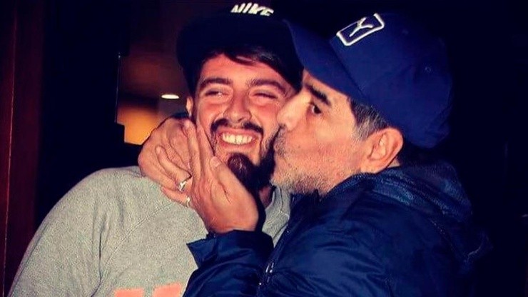 Conmovedora despedida de Diego Maradona Junior: "Venime a buscar vos cuando llegue mi hora"