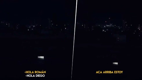 El video de Maradona que más nos hizo llorar: "Acá arriba estoy, Román"
