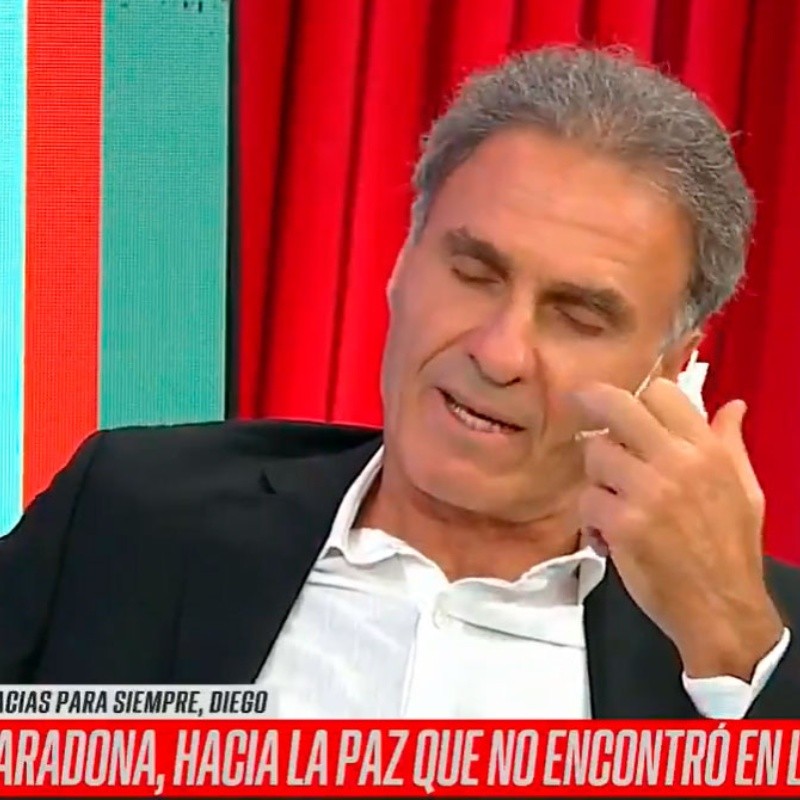 Ruggeri en ESPNF90 sobre Maradona: "Pensé que no le podía pasar nada"