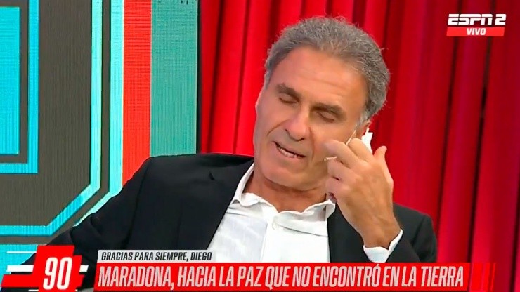 Ruggeri en ESPNF90 sobre Maradona: "Pensé que no le podía pasar nada"