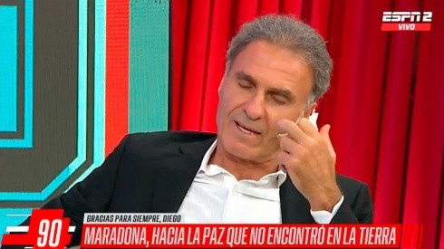 Ruggeri en ESPNF90 sobre Maradona: "Pensé que no le podía pasar nada"