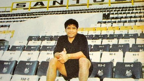 Sacan a la luz el día que Maradona casi llega al Santos con el aval de Pelé