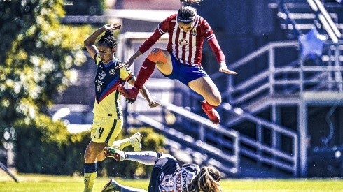 América Femenil derrotó 1 a 0 a Chivas en el primer cruce por los cuartos de final.