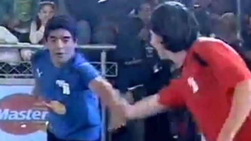 El video de Maradona y Messi juntos que tiene casi 2 millones de vistas