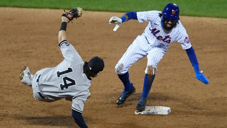 Jugadores de Yankees y Mets