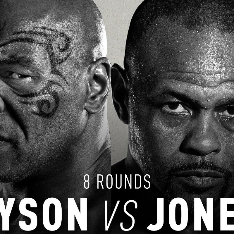 Mike Tyson empató con Roy Jones