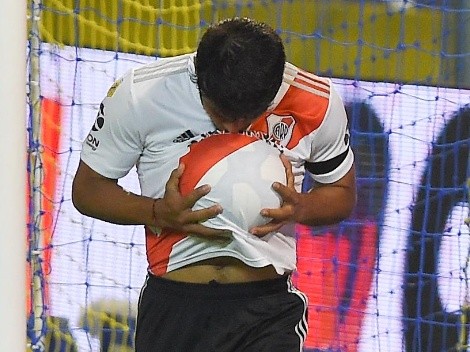 Video: Rojas volvió a disfrazarse de goleador y le dio el primero a River en Rosario